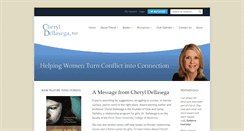 Desktop Screenshot of cheryldellasega.com